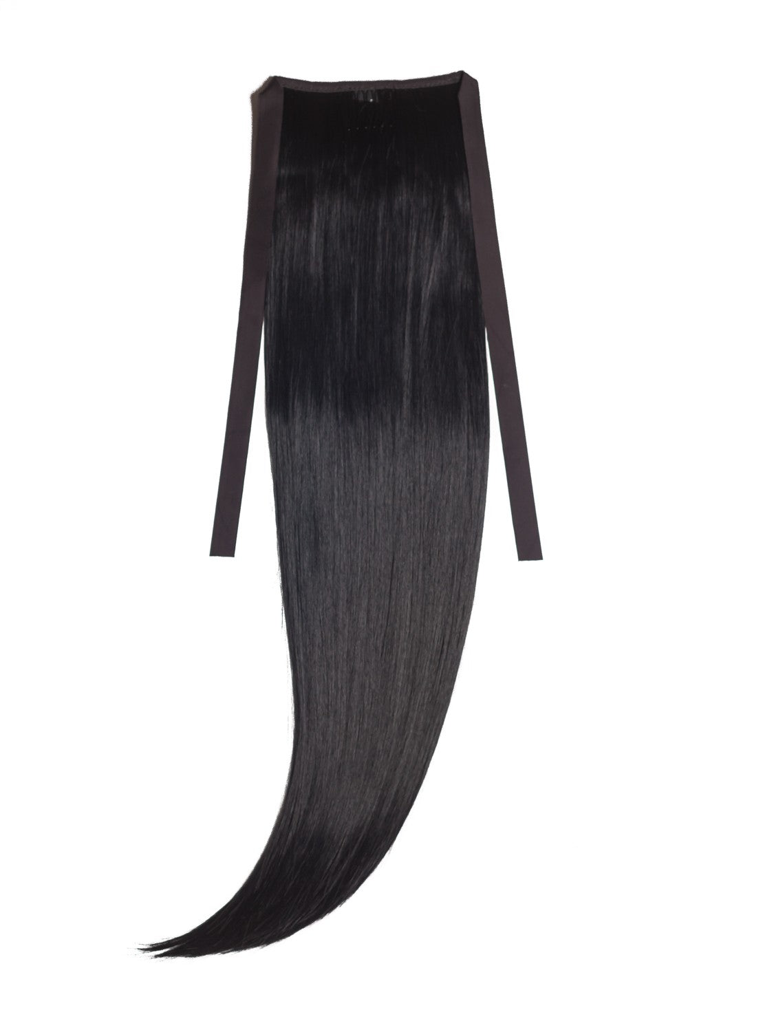 Negru Intens Coada Par Drept