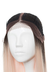 Peruca Brigitte Ombre Roz Pastel