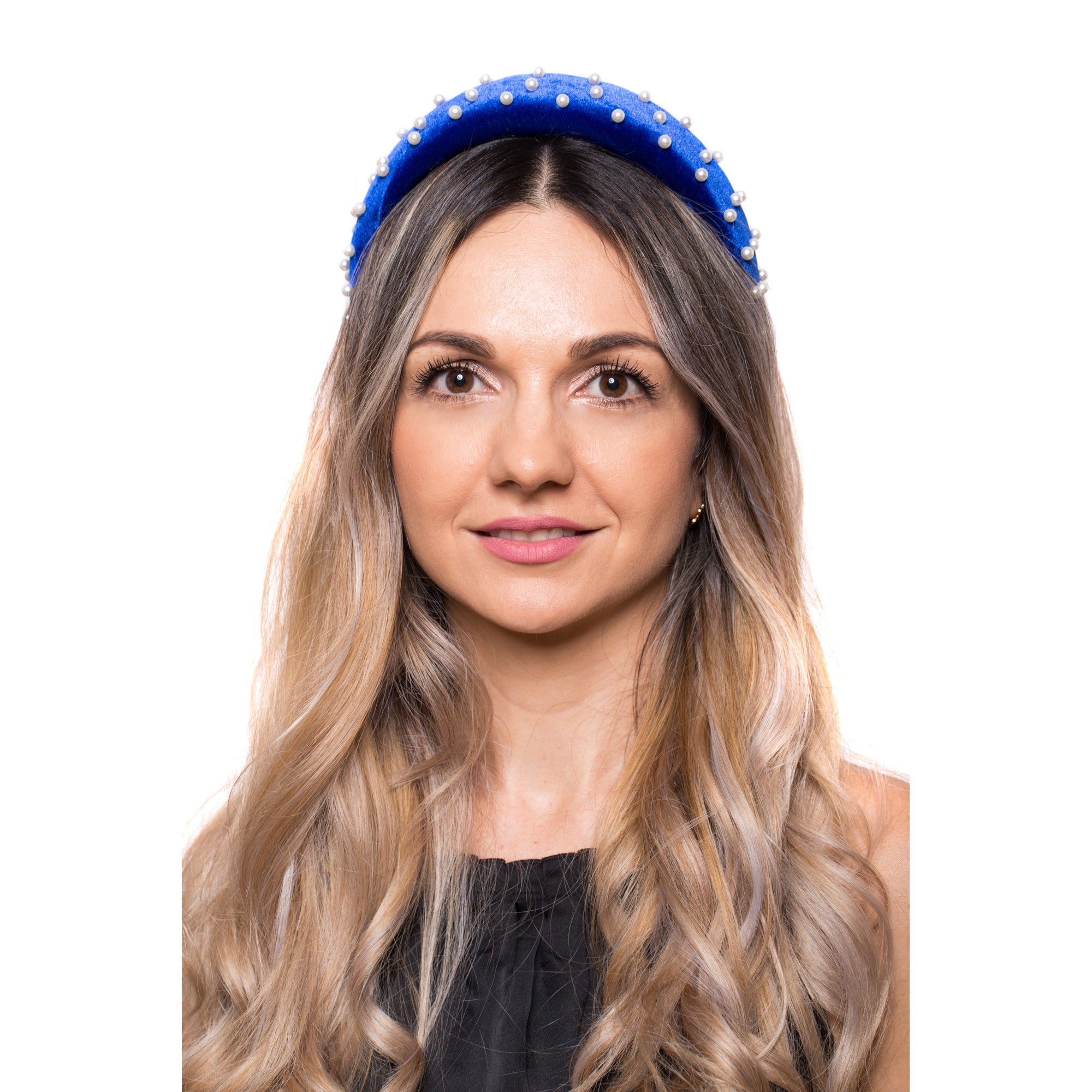 Bentita Albastra Lata Catifea Perle Albastra