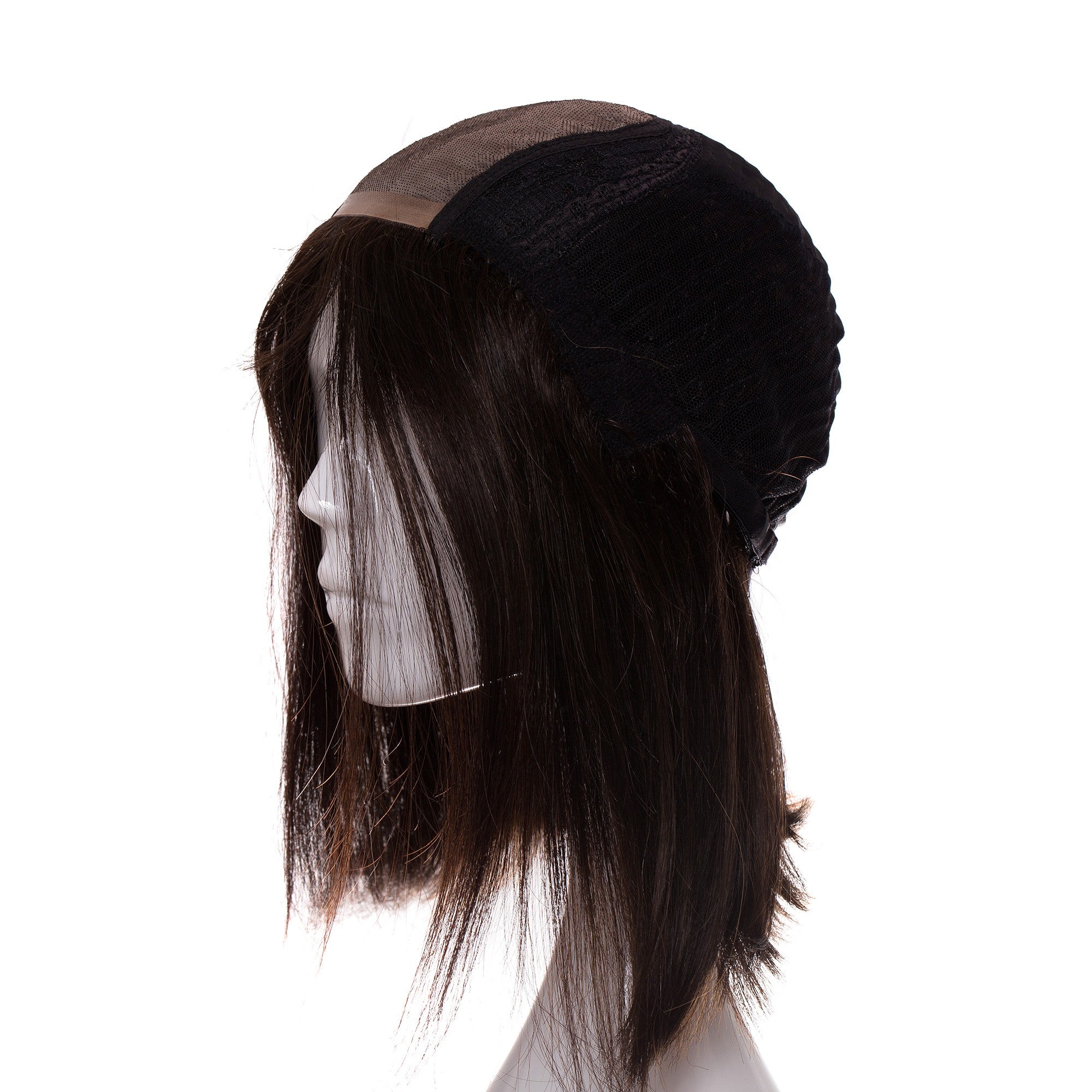 Peruca Naturala Natalia Saten Inchis