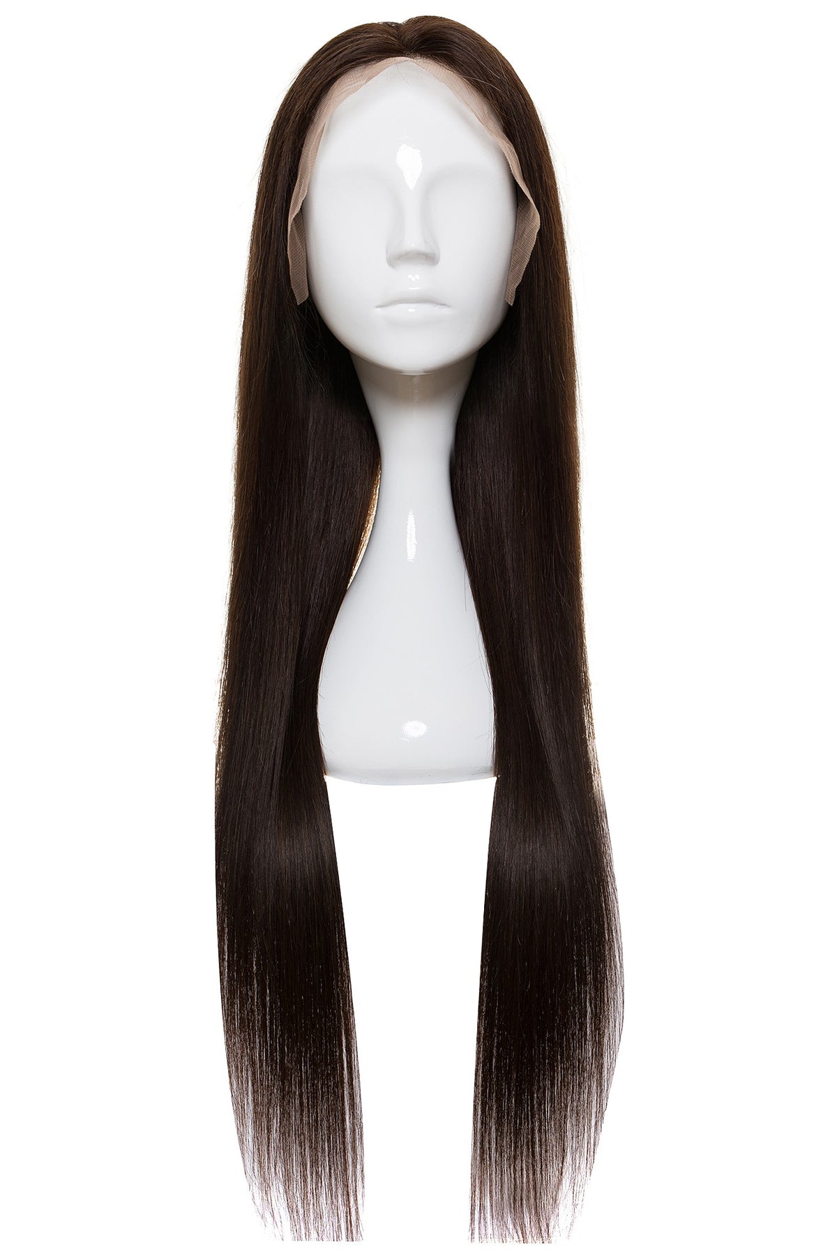 Peruca Naturala Alessia Saten Inchis