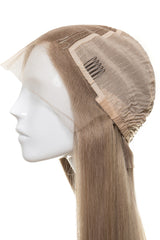 Peruca Naturala Alessia Blond Cenusiu