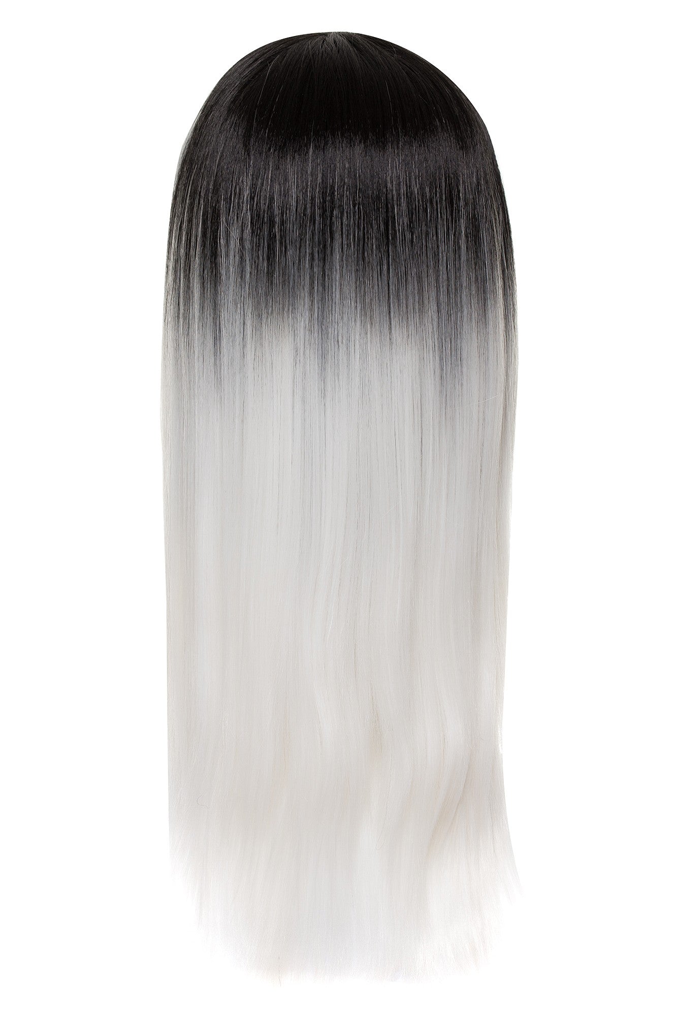 Peruca Florance Ombre Negru Alb