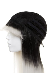 Peruca Florance Ombre Negru Alb