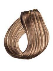 Saten Deschis Cu Suvite  Extensii Clip-On