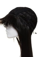 Peruca HOLLY Negru Natural