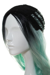 Peruca  Selena Ombre Turcoaz