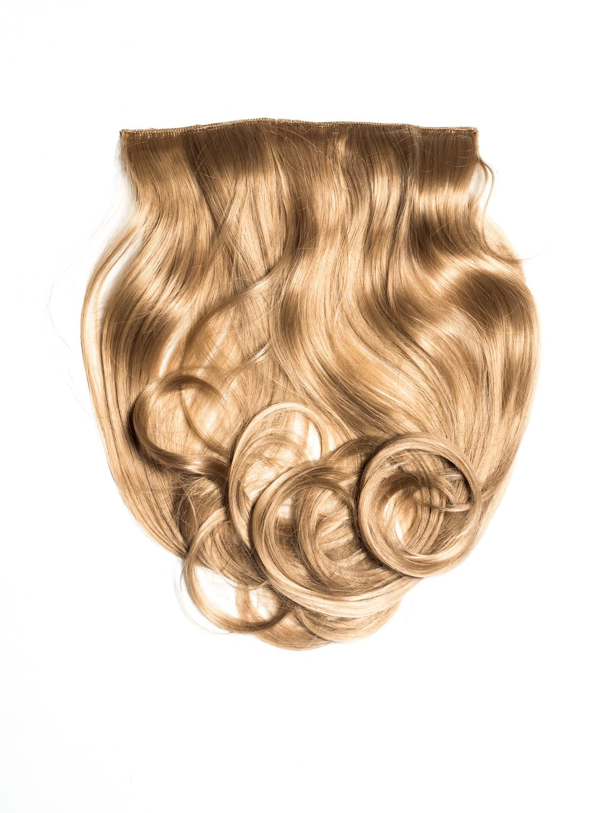 Blond Aluna Tresa Clip-On Ondulat