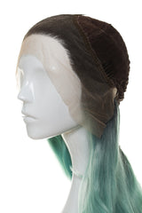 Peruca Valeria Ombre Teal