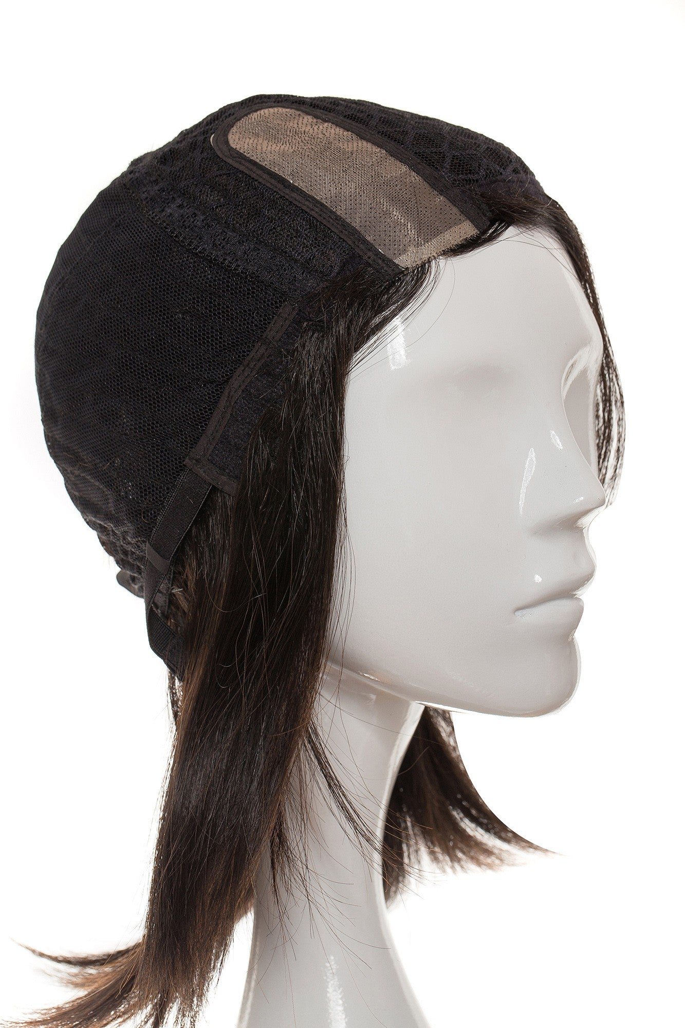 Peruca Naturala ANIA Saten Inchis