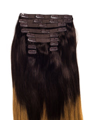 Ombre Ciocolatiu/Blond Miere Clip-On VIP