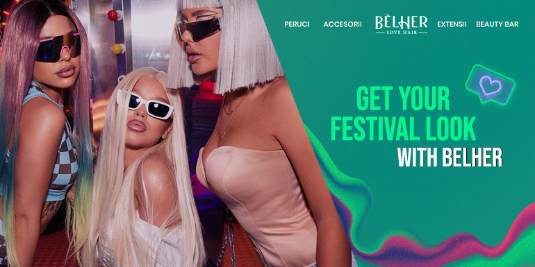 Get Your Festival Look with Belher! ✨ Alege-ți peruca potrivită pentru festival alături de noi.?